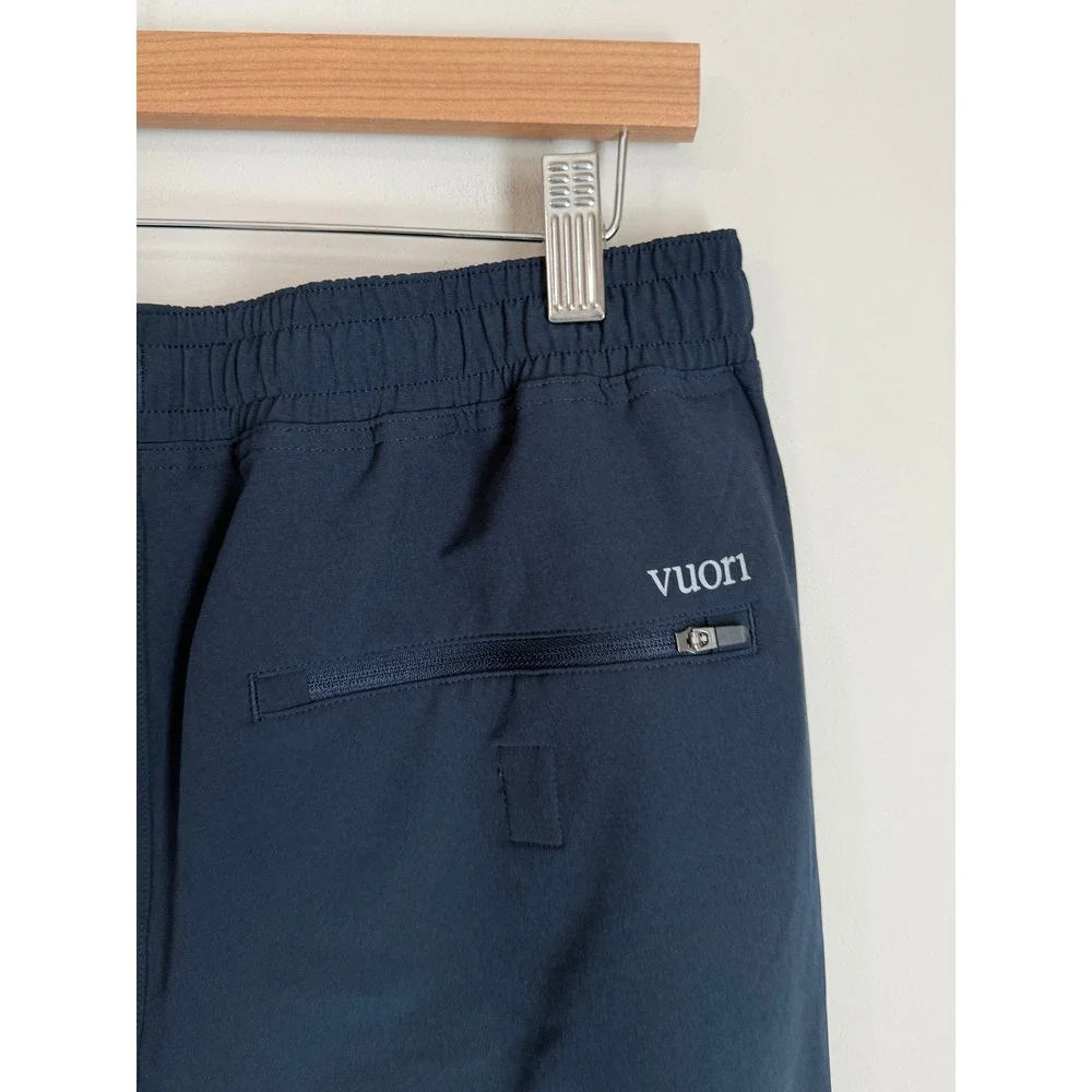 Vuori Transit Jogger Pants Mens Large Navy Blue Travel Casual Training